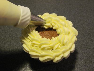 Frosting the Cupcakes