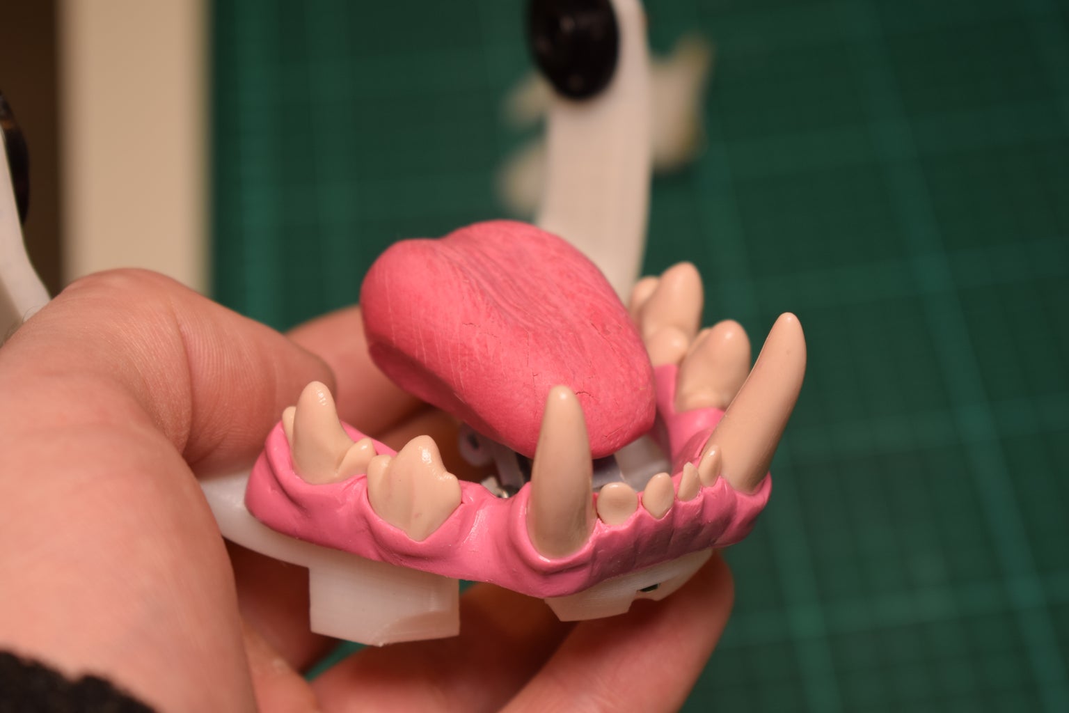 Simple Animatronic Mouth Using 3D Printing, Arduino and Python : 4 ...