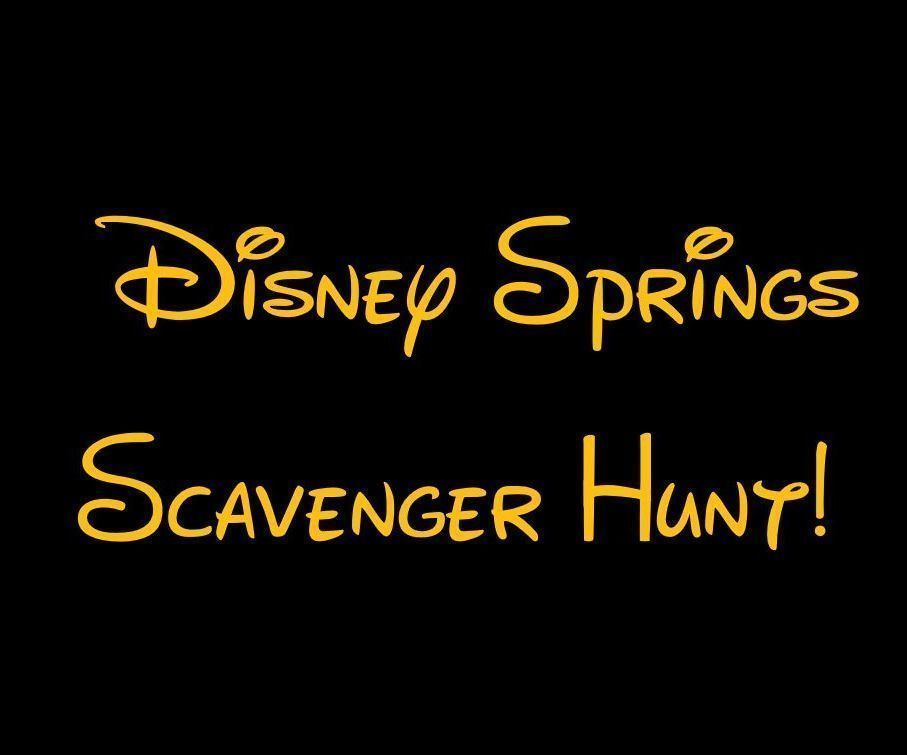 Disney Springs Scavenger Hunt