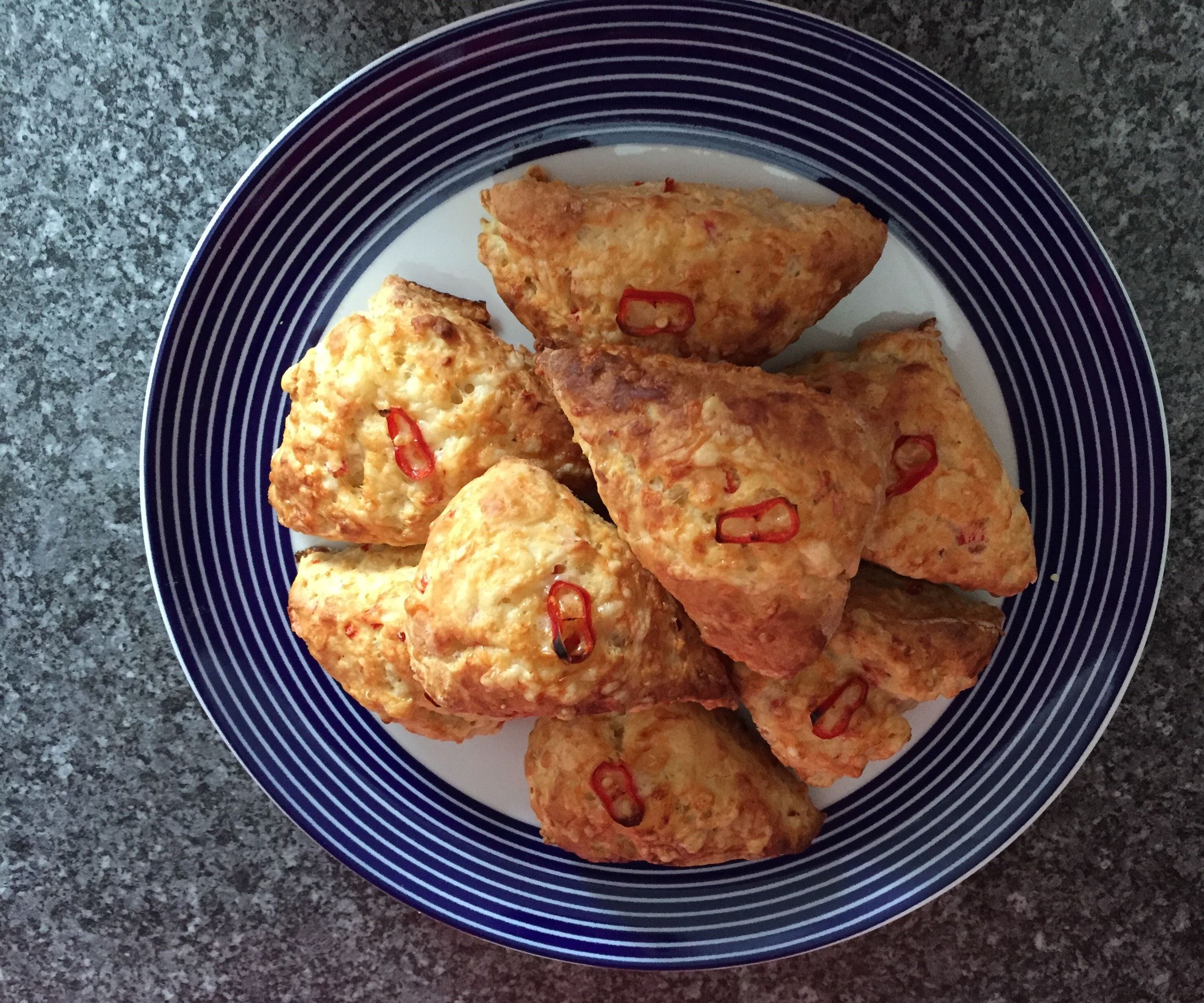 Chilli Cheese Scones