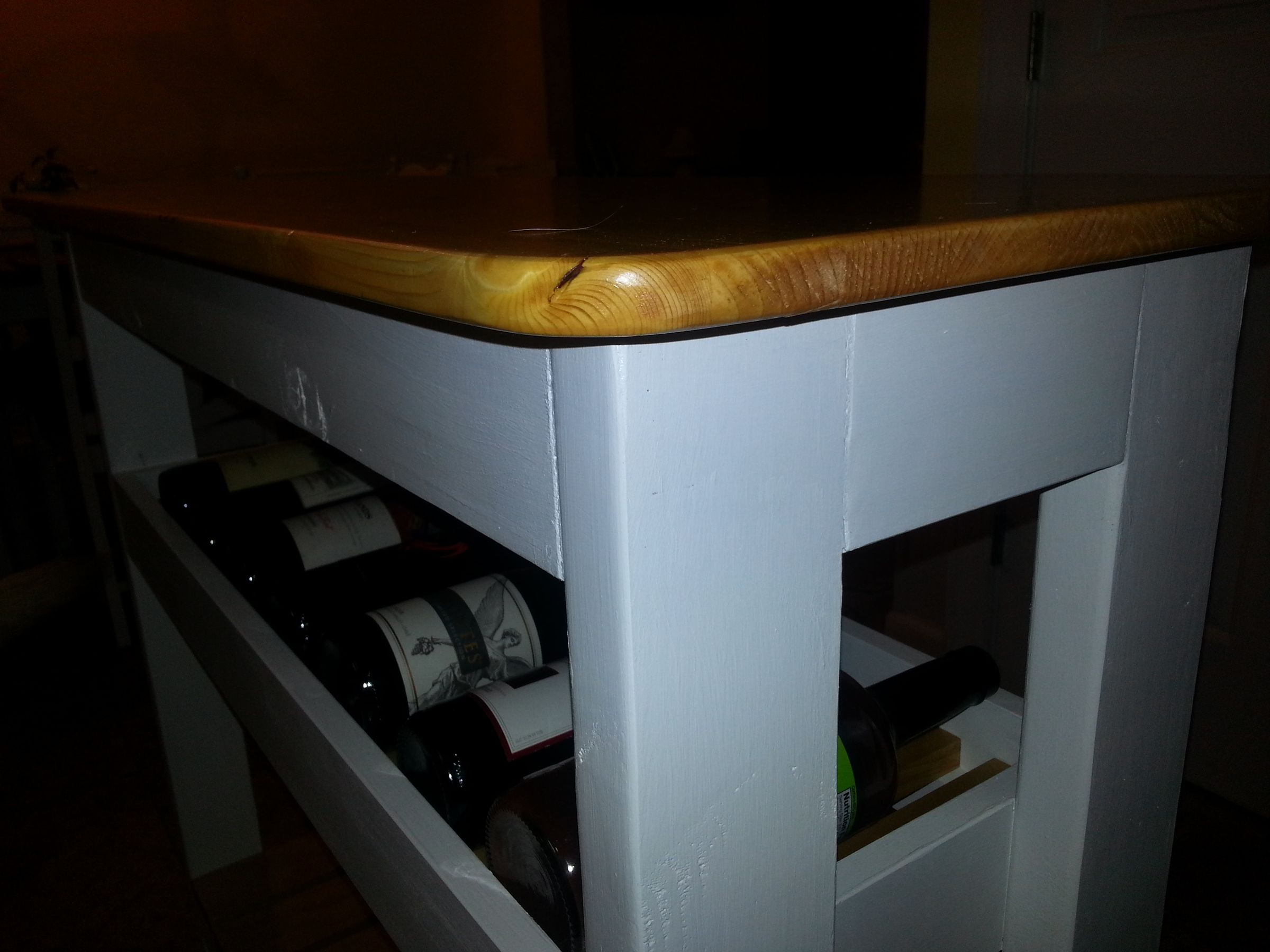 KITCHEN ISLAND / WINE RACK 11 Steps (with Pictures) Instructables