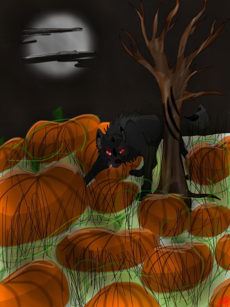 Drawing a Vampire Wolf