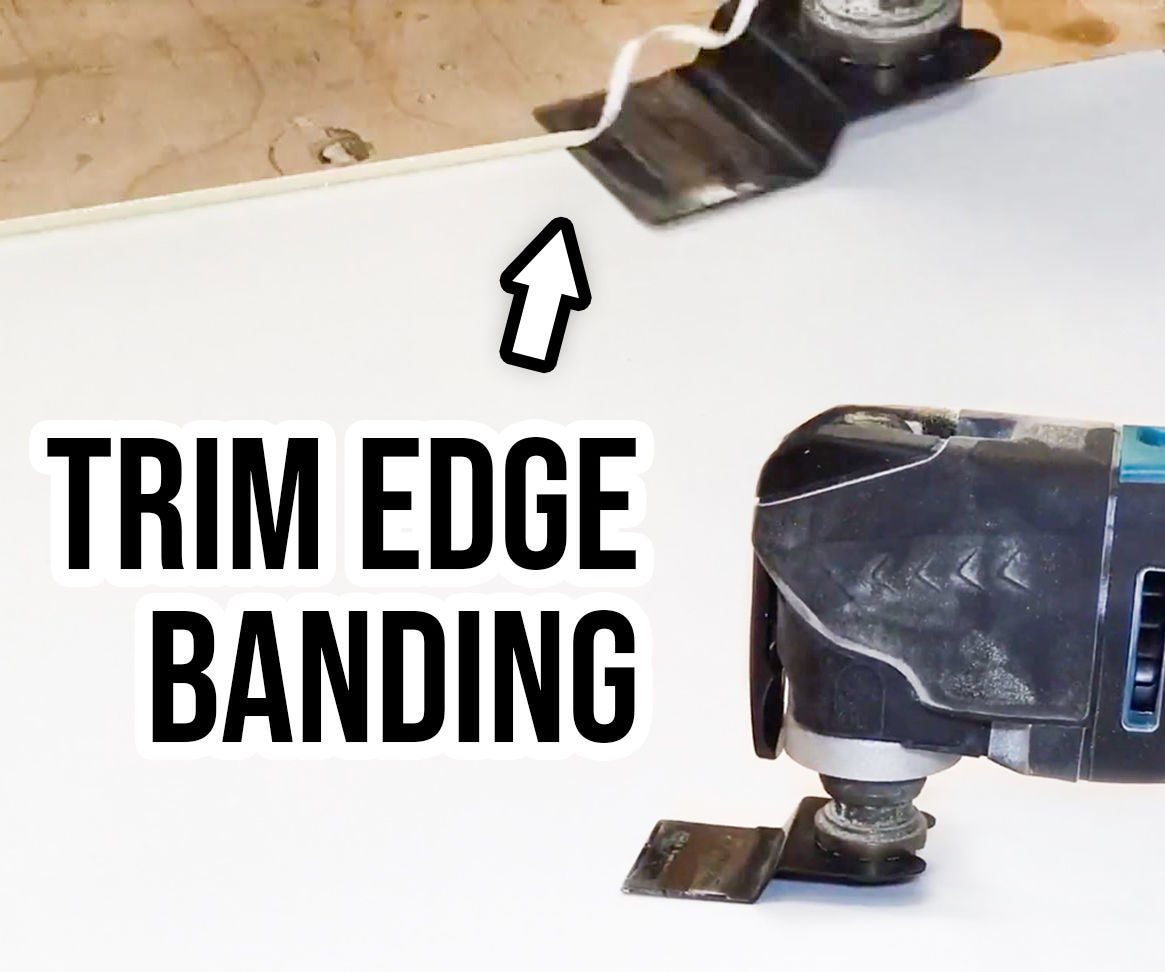 How to Trim Edge Banding With Oscillating Tool (easily, Safely) 4