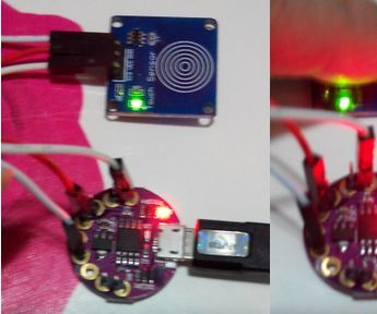 Basic Touching Control Using Sensors