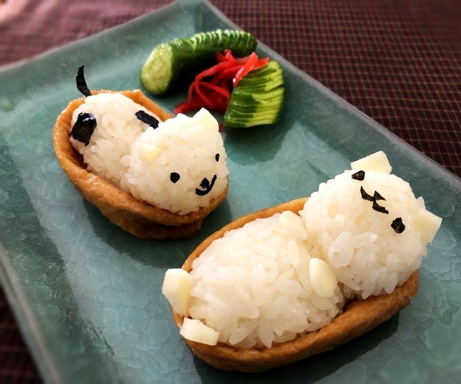 Inarizushi - Fried Tofu Sushi