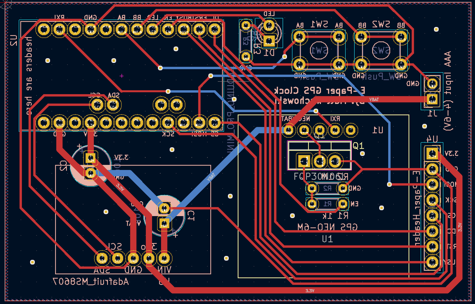 Paper Clock 14 Steps with Pictures Circuit Diagram