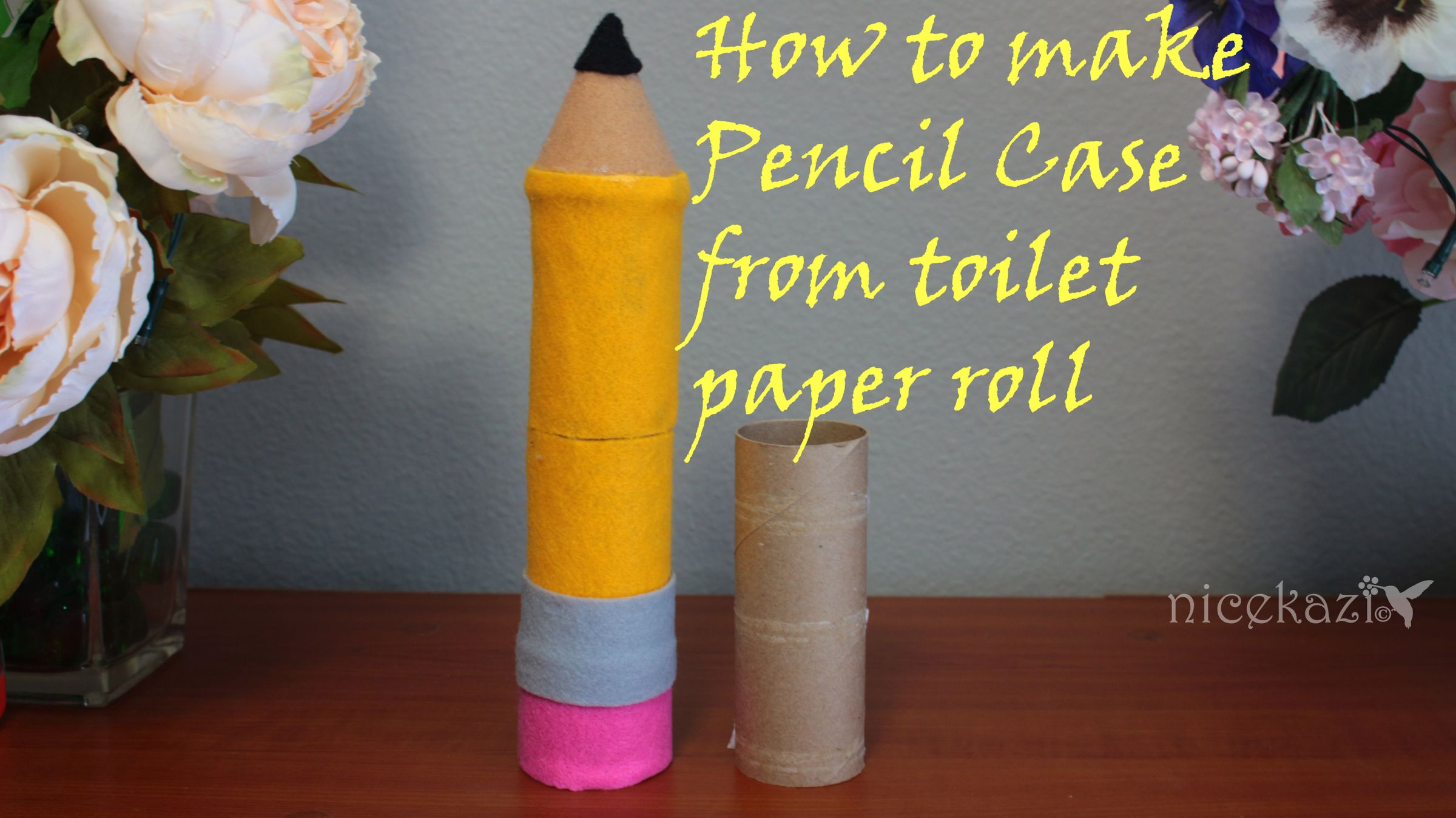 How to Make Toilet Paper Roll Pencil Case Instructables