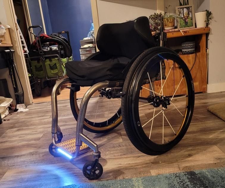 TiLite ZR Footplate Light - Harmanie Light