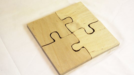 DIY Puzzle Coaster Trivet