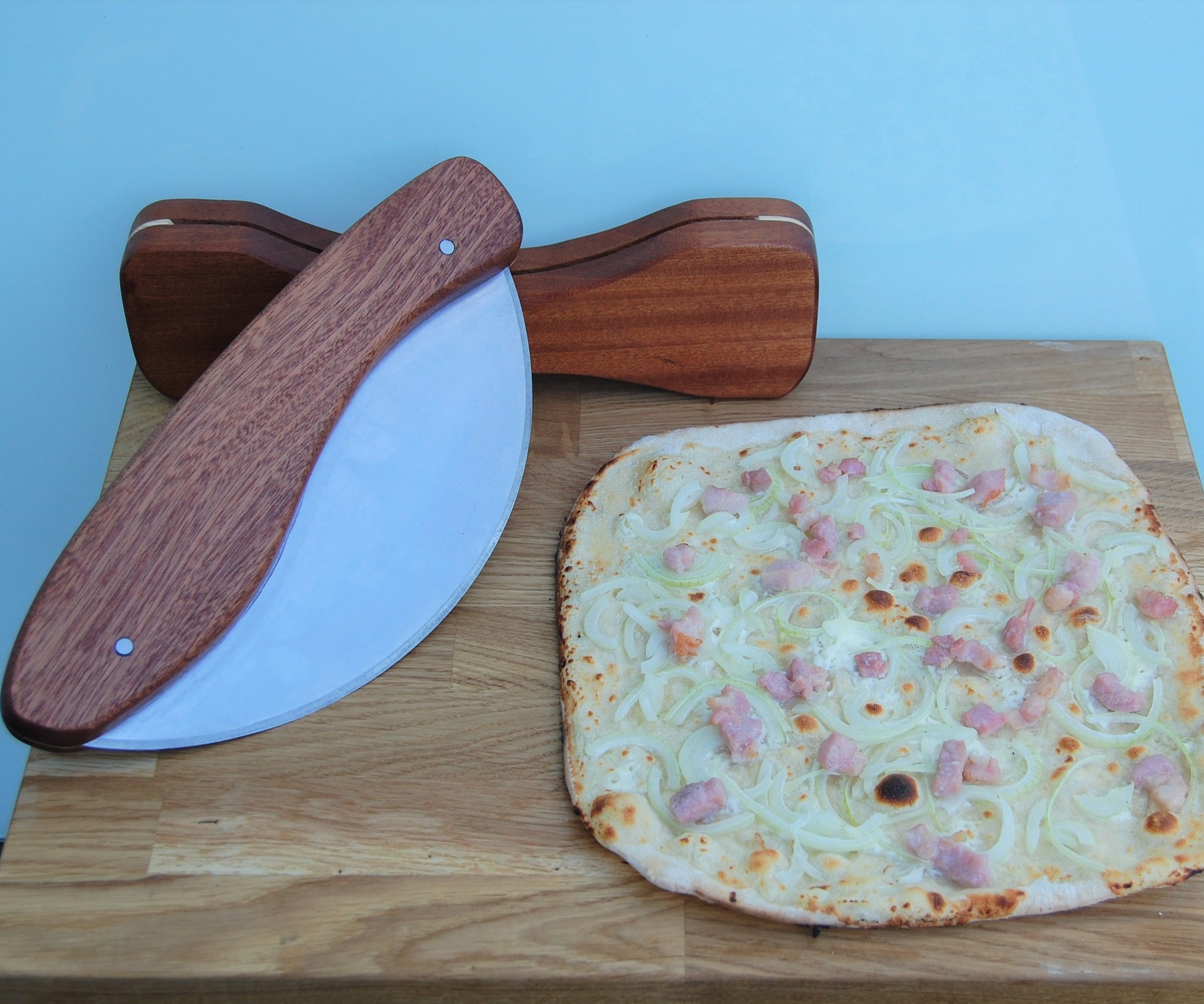 Pizza Cutter From Discarded Saw Blade