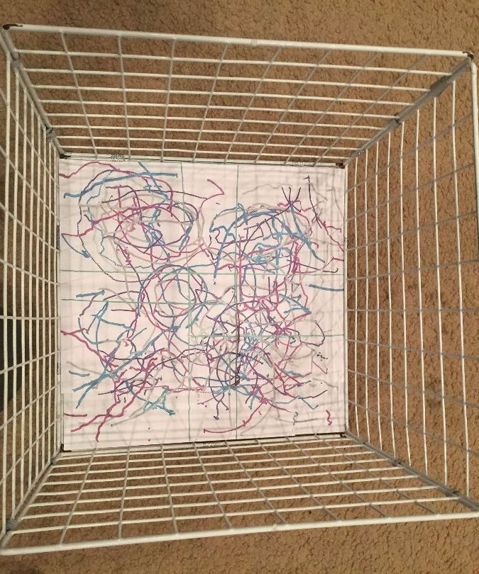 Grated Shelving Frame