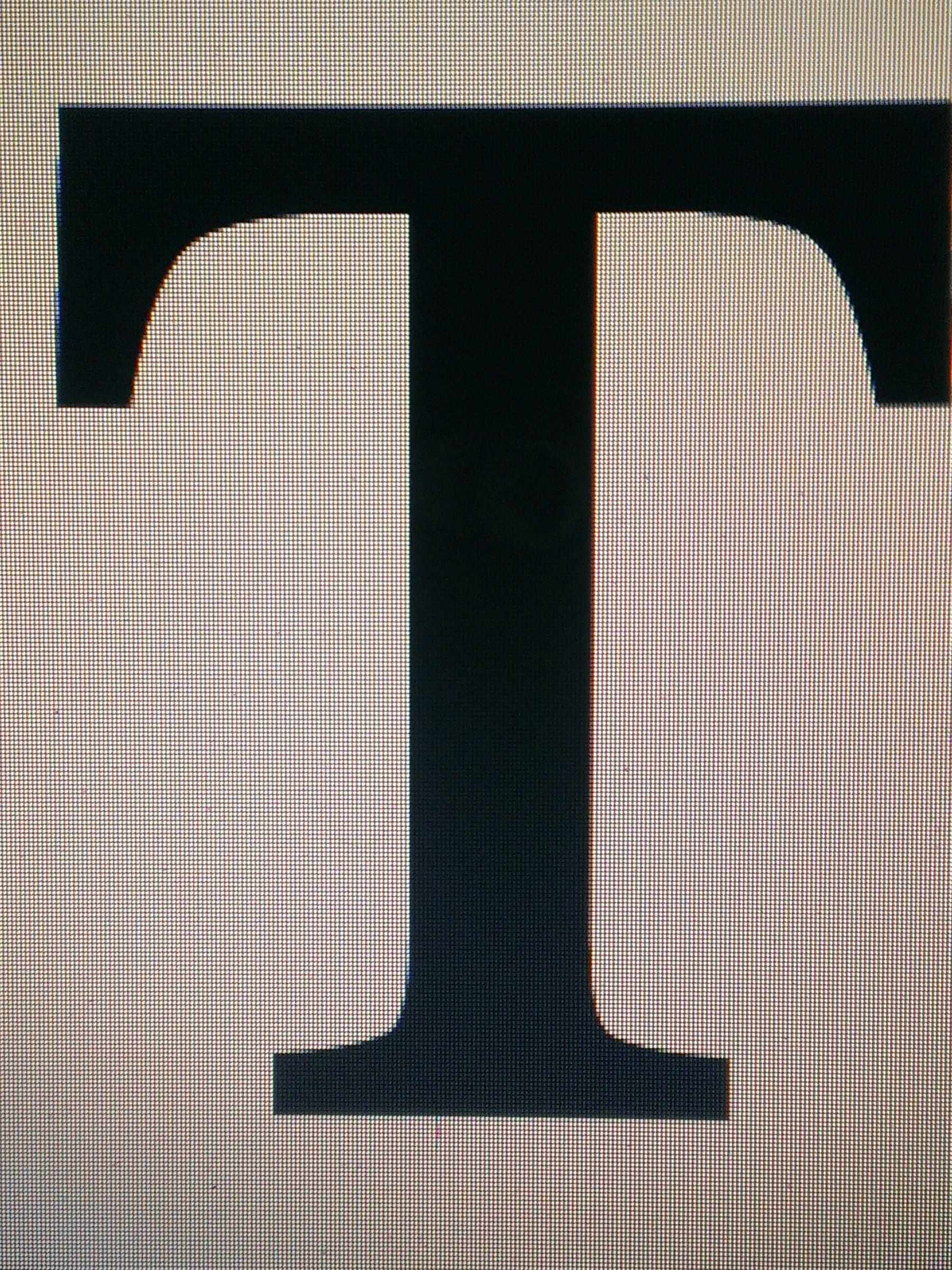 How to Make a Letter T 