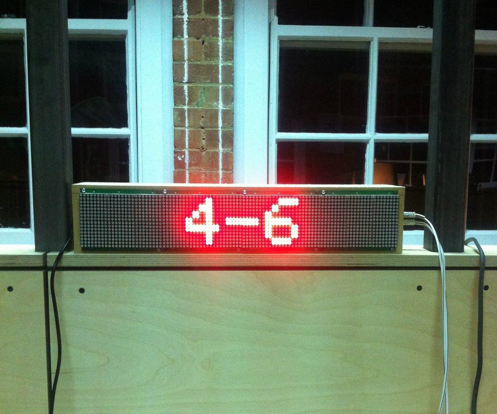 Ping Pong Scoreboard