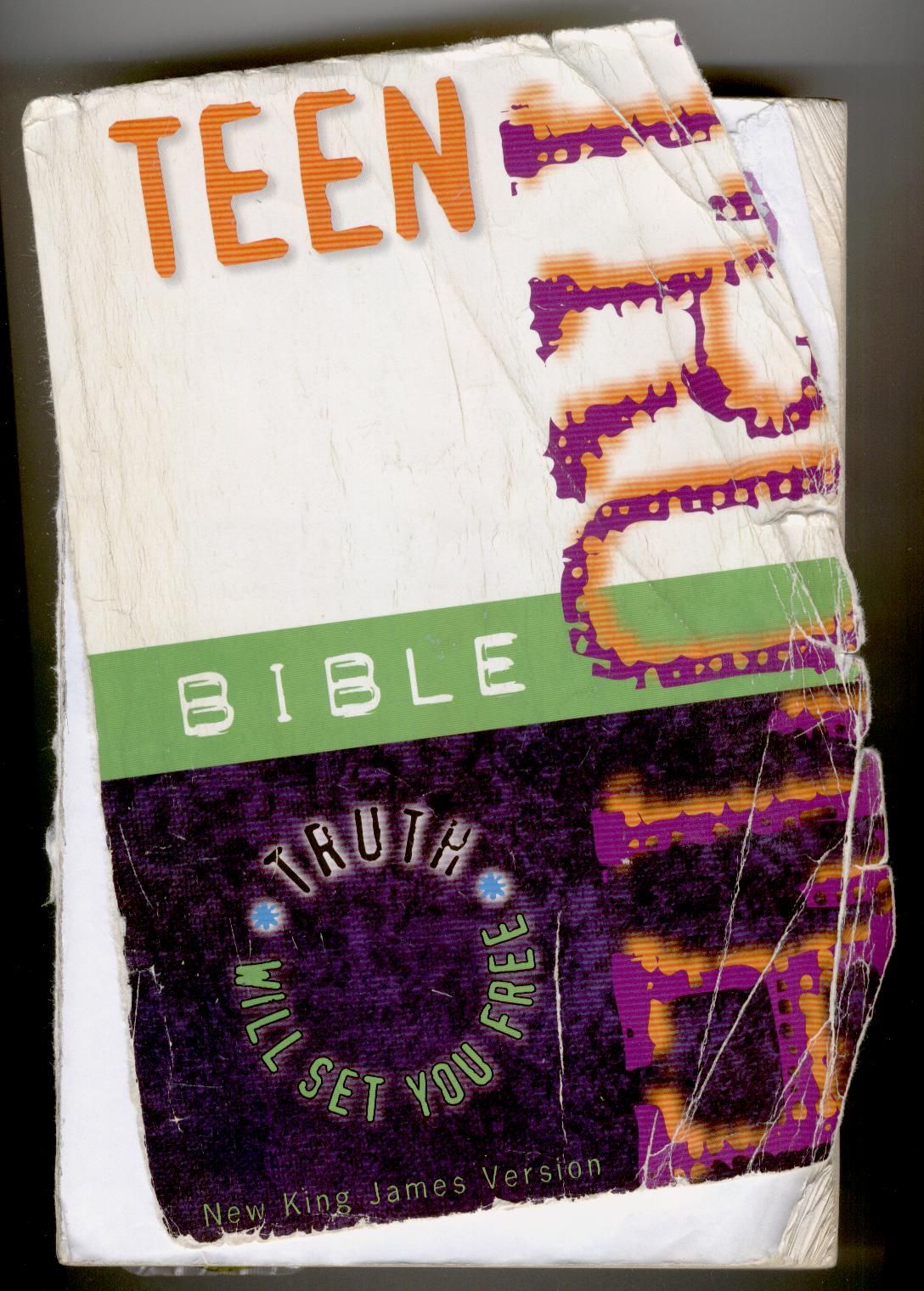 Duct Tape Bible Cover With Funky Strap (for FallingApart Paperback
