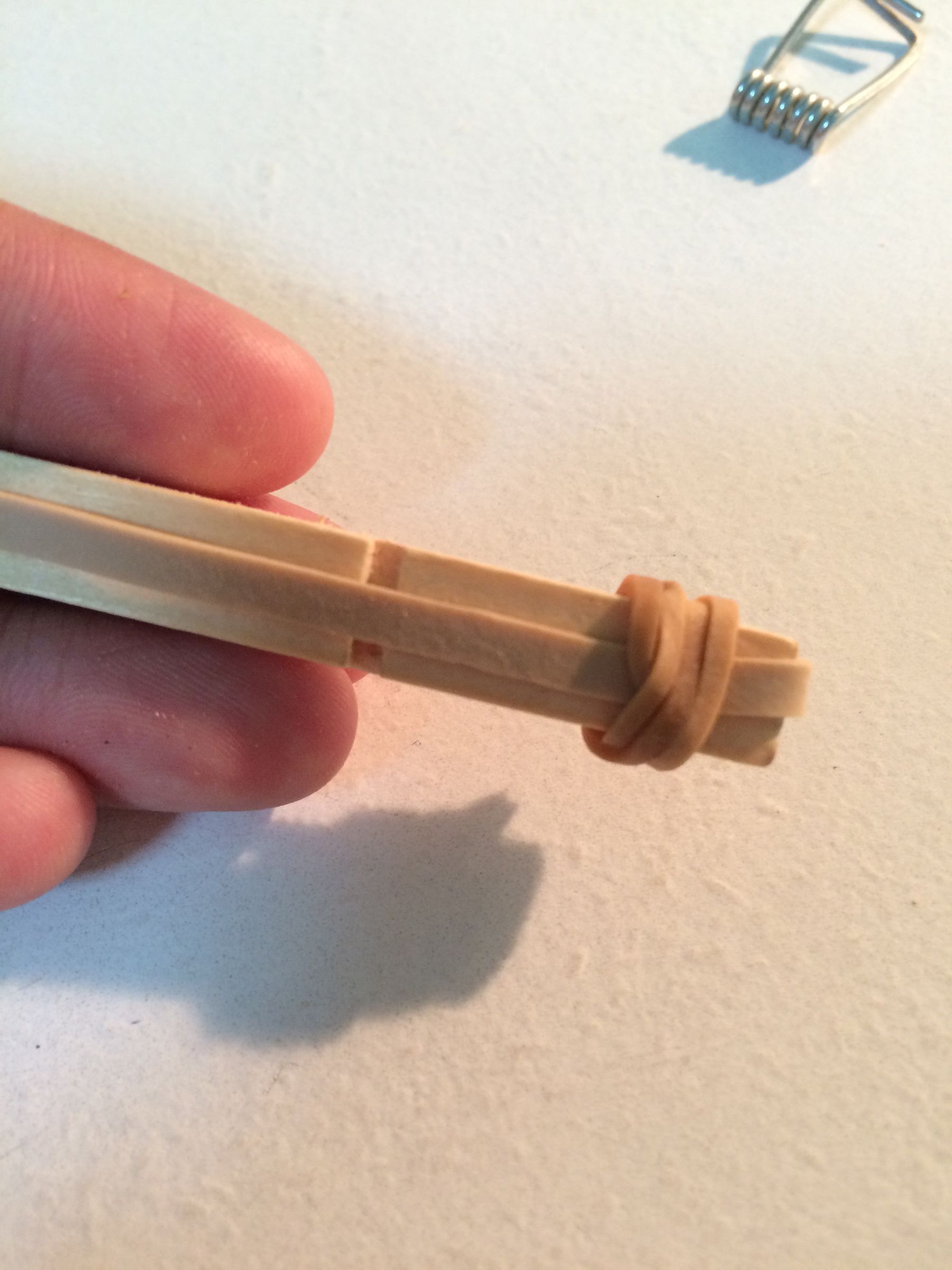 How to Make a Mini Clothespin Crossbow 7 Steps Instructables