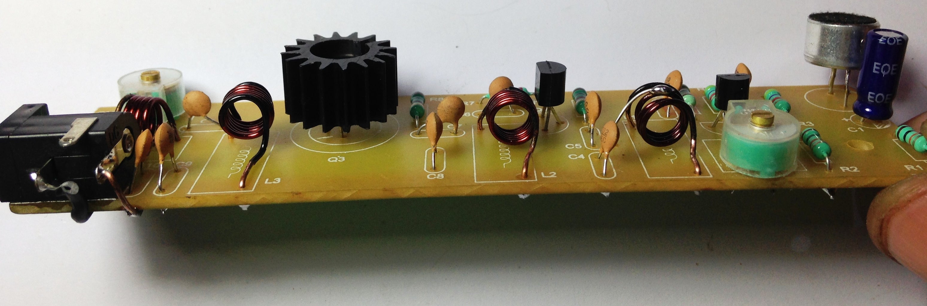 Long Range FM Transmitter ,Part 2 Assembly Tips : 8 Steps Circuit Diagram