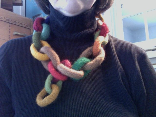 Woolery--knitted/felted Jewelry