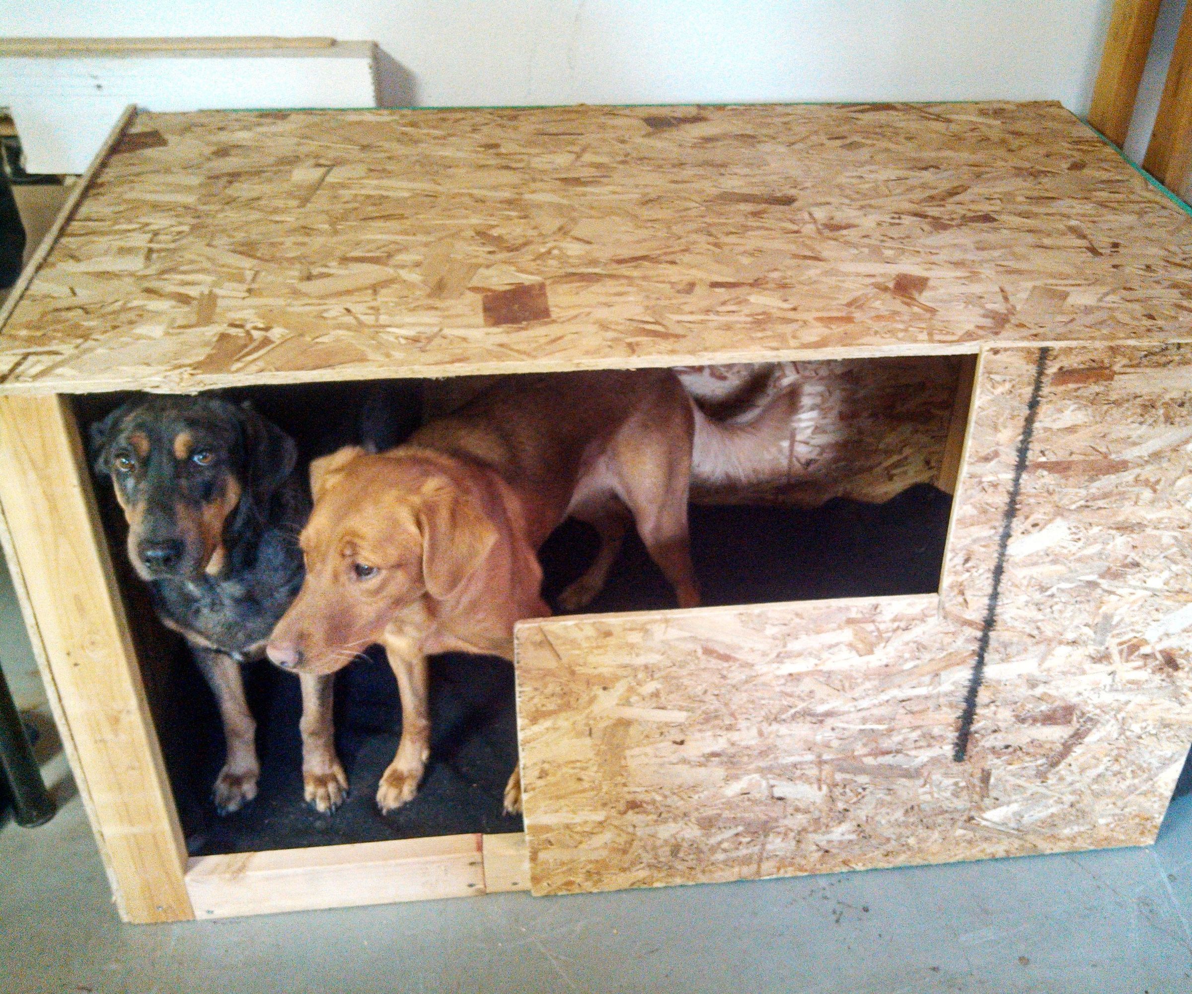 Wooden Dog Clubhouse for Plush Garage Life