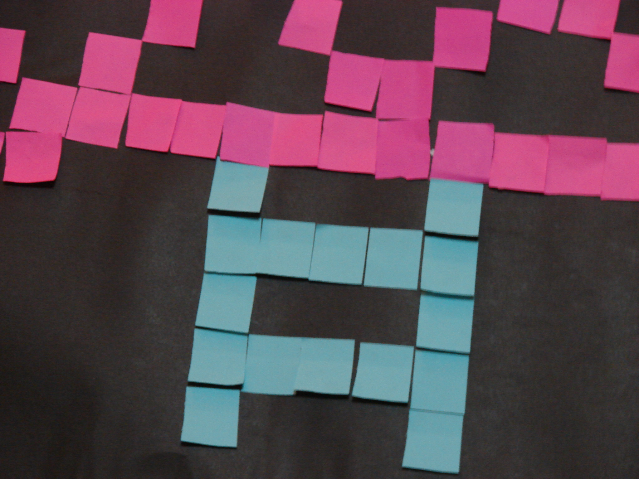 Donkey Kong Sticky Note Mosaic 3 Steps Instructables