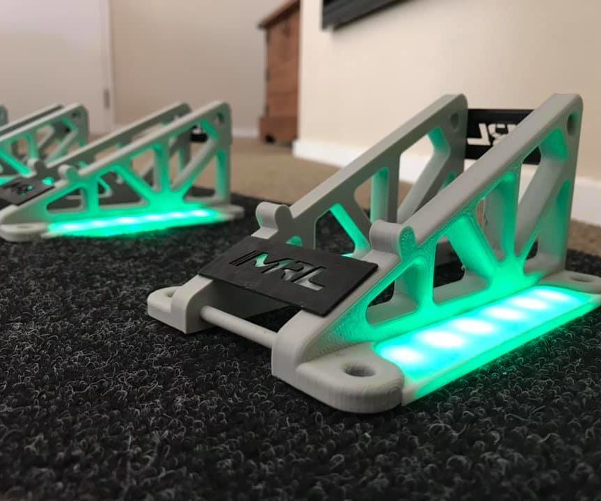 RGB LED Micro Racing Drone Launcher