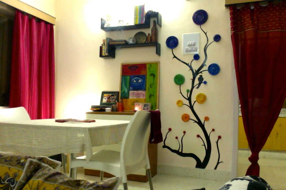 DIY Wall-decor With Recycled Newspaper