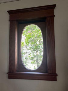 Tape Design to Window, Apply Leading