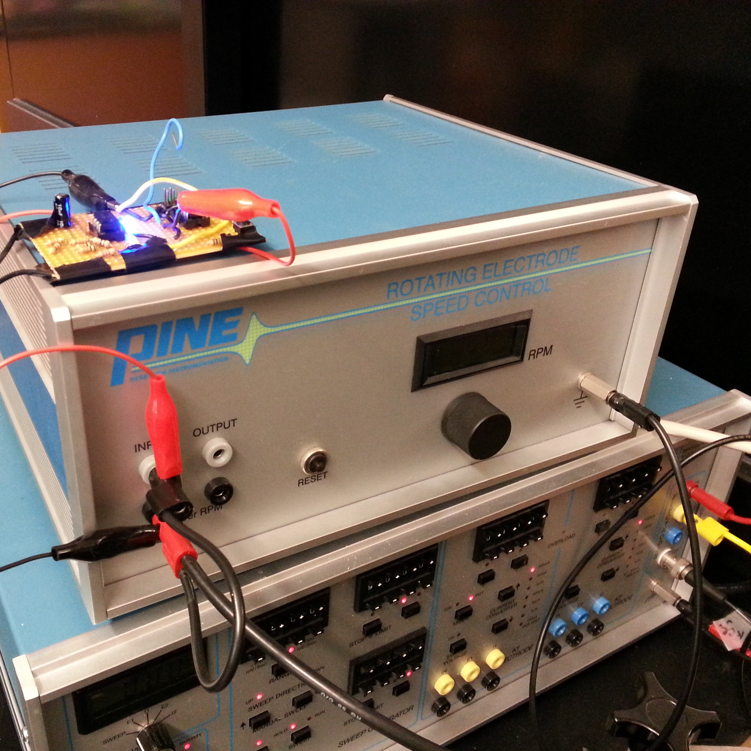 Automated Electrochemistry Setup