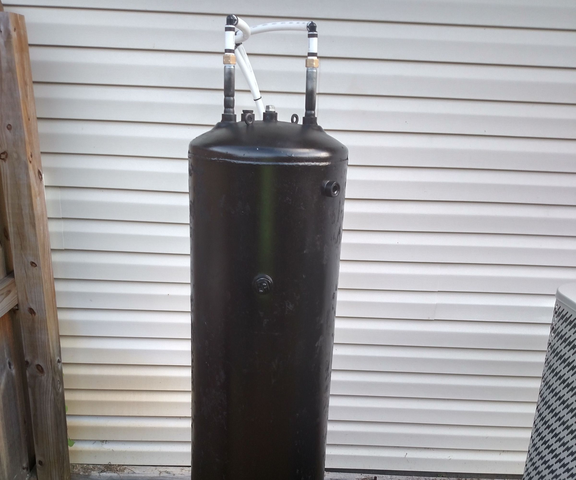 Make a Cheap Solar Batch Water Heater (Solar Preheater)