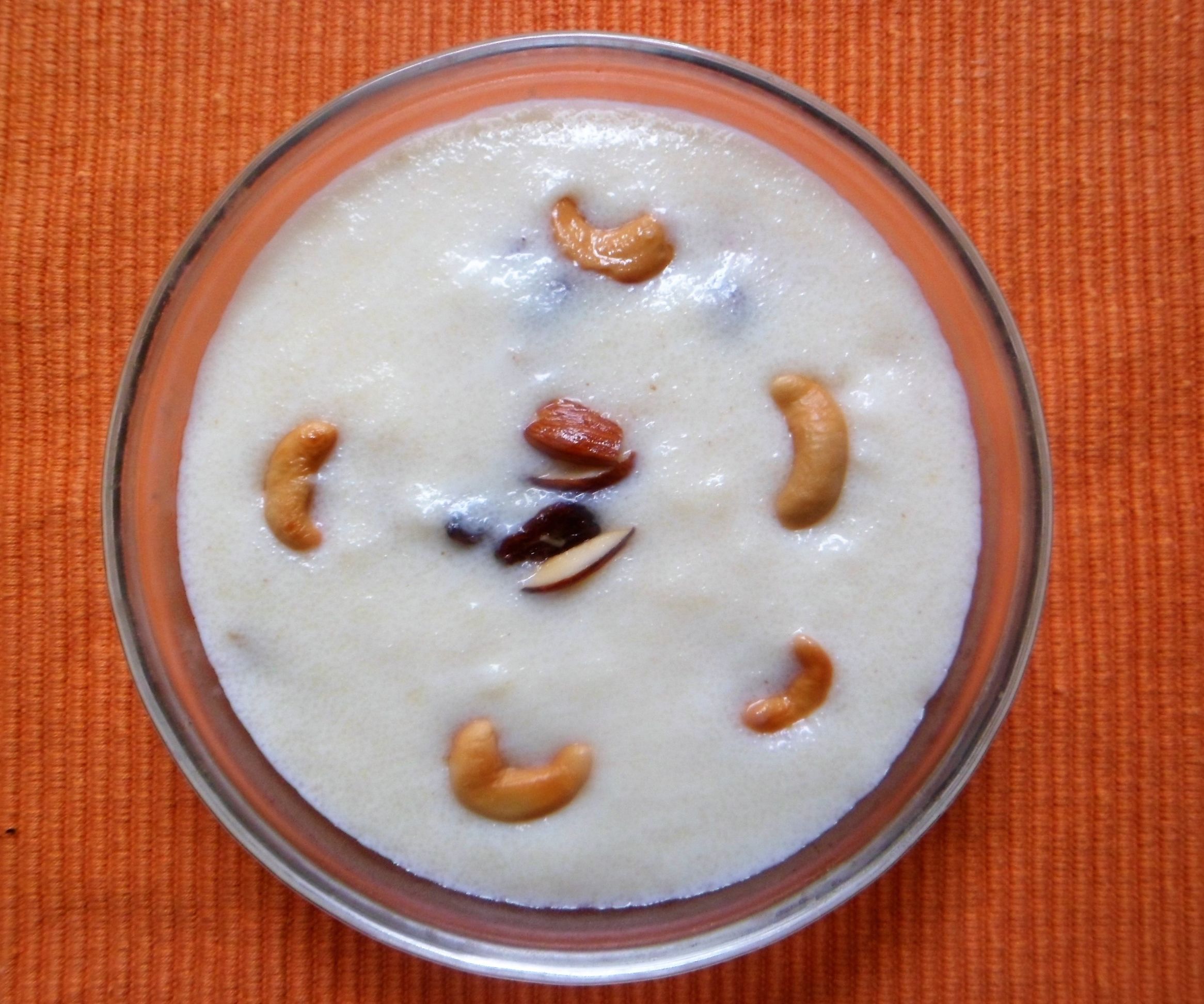 Semolina Milk Pudding