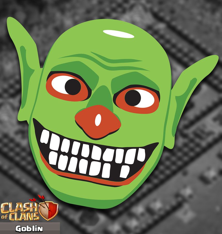 Clash of Clans - Goblin - Mask