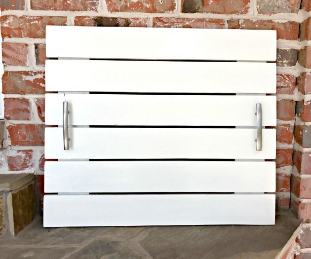 Pallet-style Serving Tray DIY