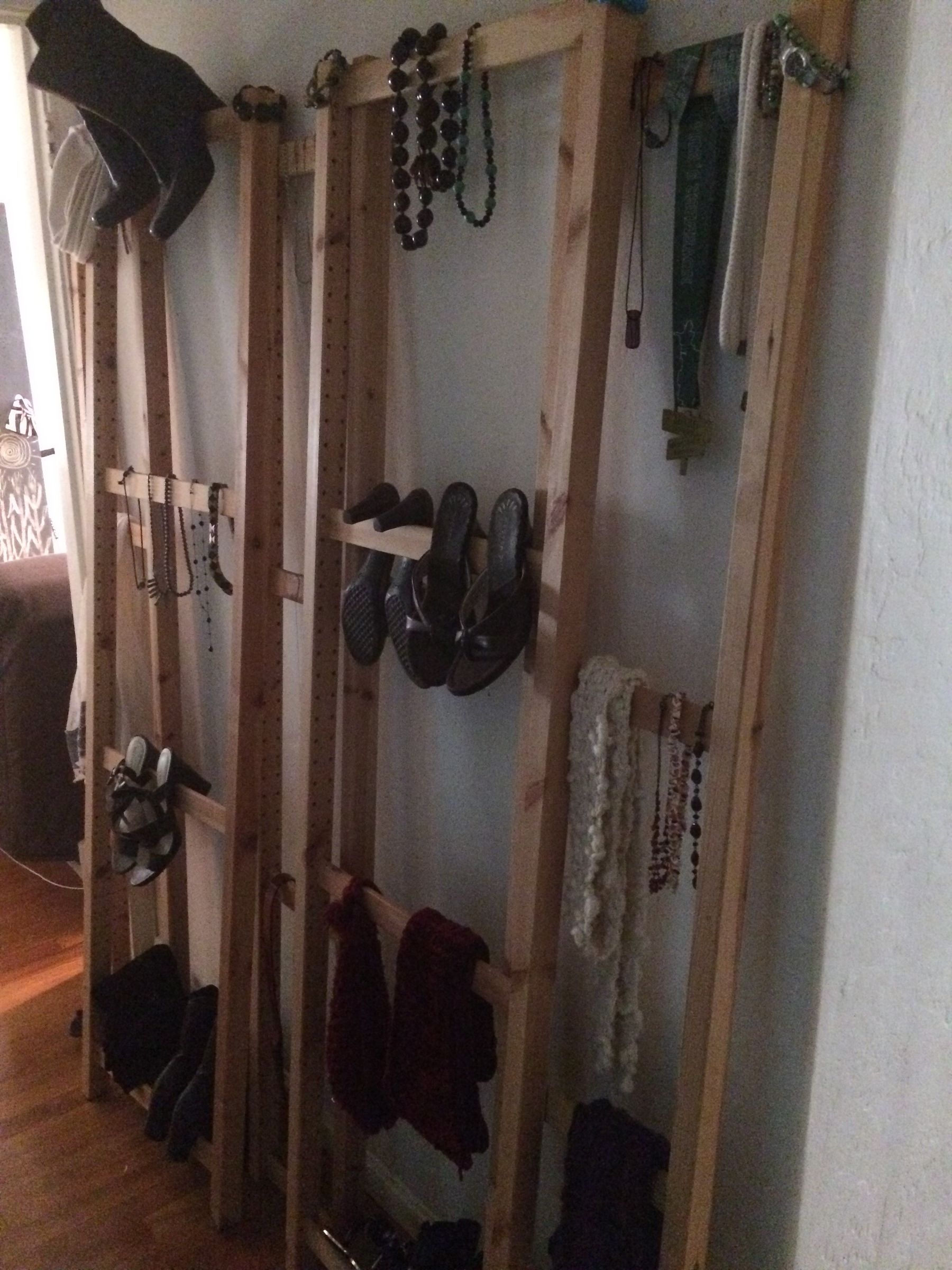 Faux Walk-in Closet 