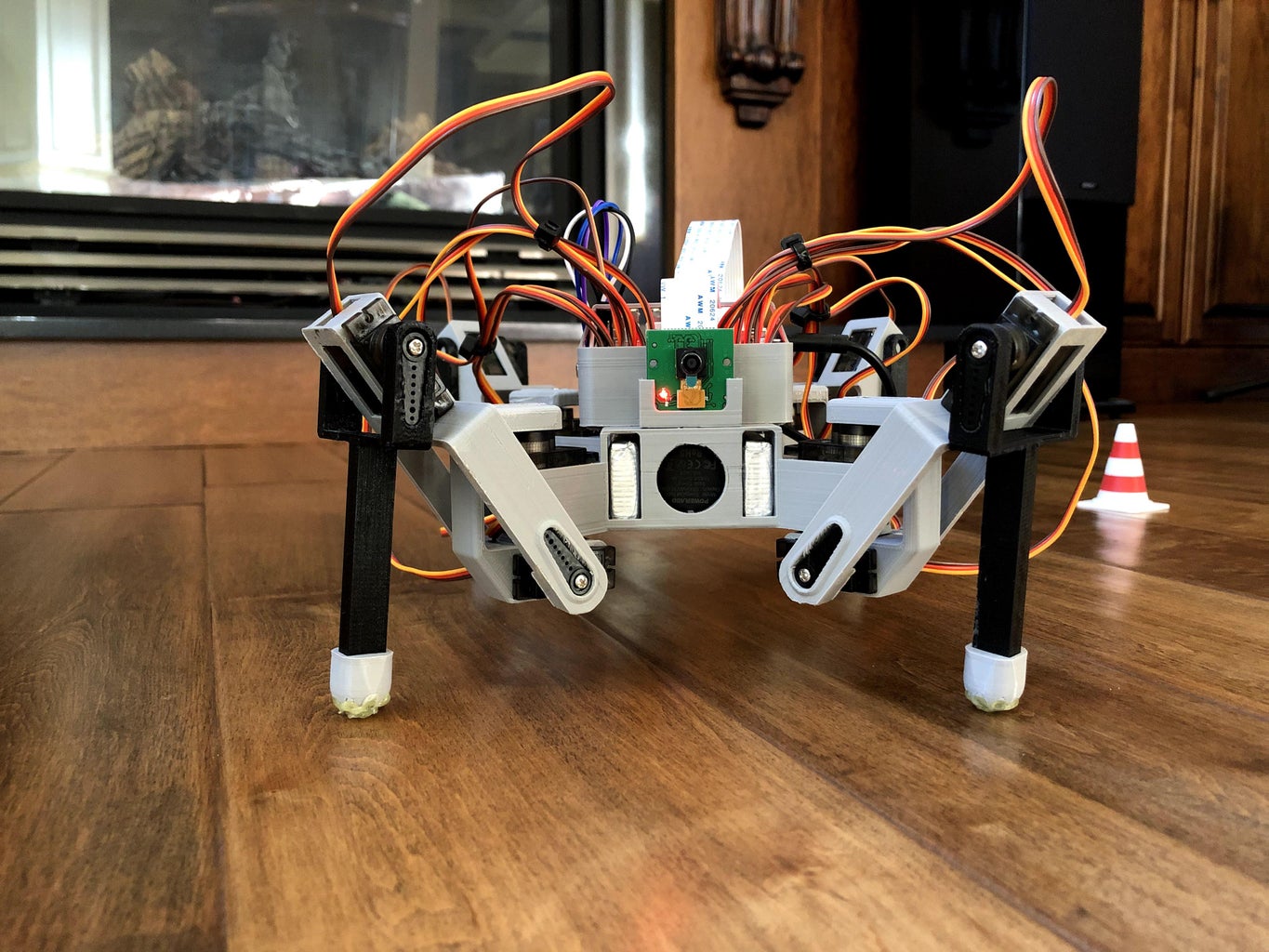 3D Printed Raspberry Pi Spider Robot Platform : 5 Steps (with Pictures ...