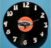 ReMake a vinyl record into a clock!