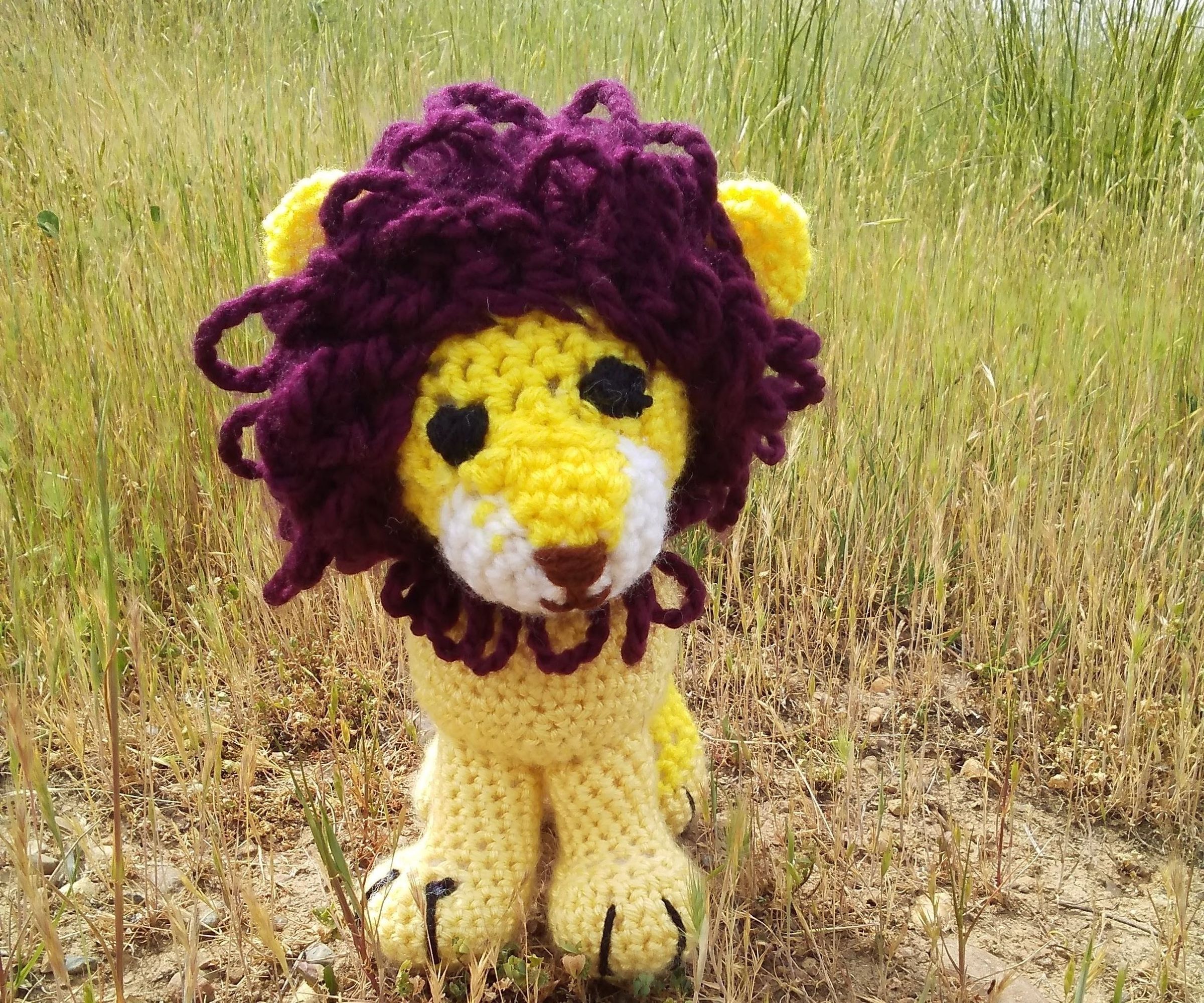 Crochet Lion