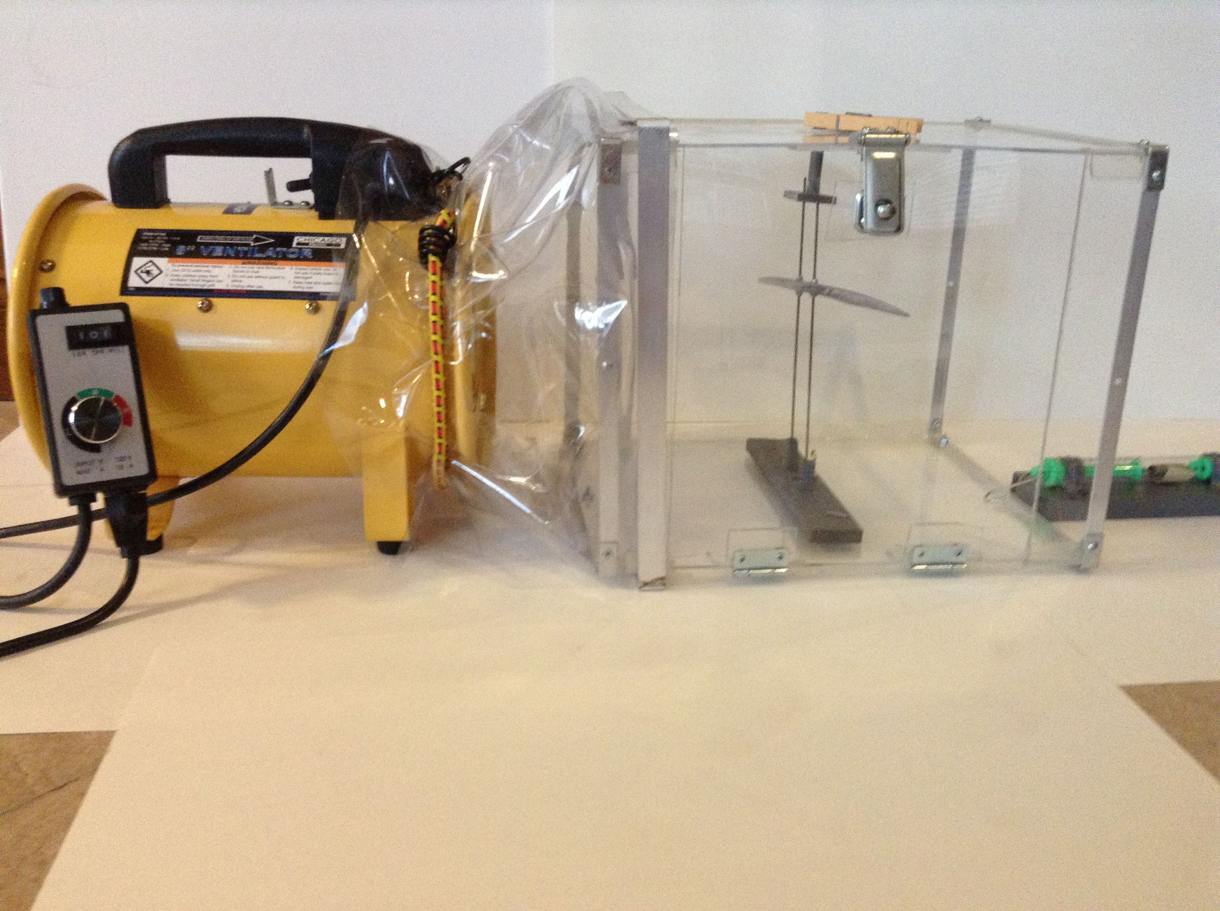 Creating and Testing Lift With a Homemade Wind Tunnel