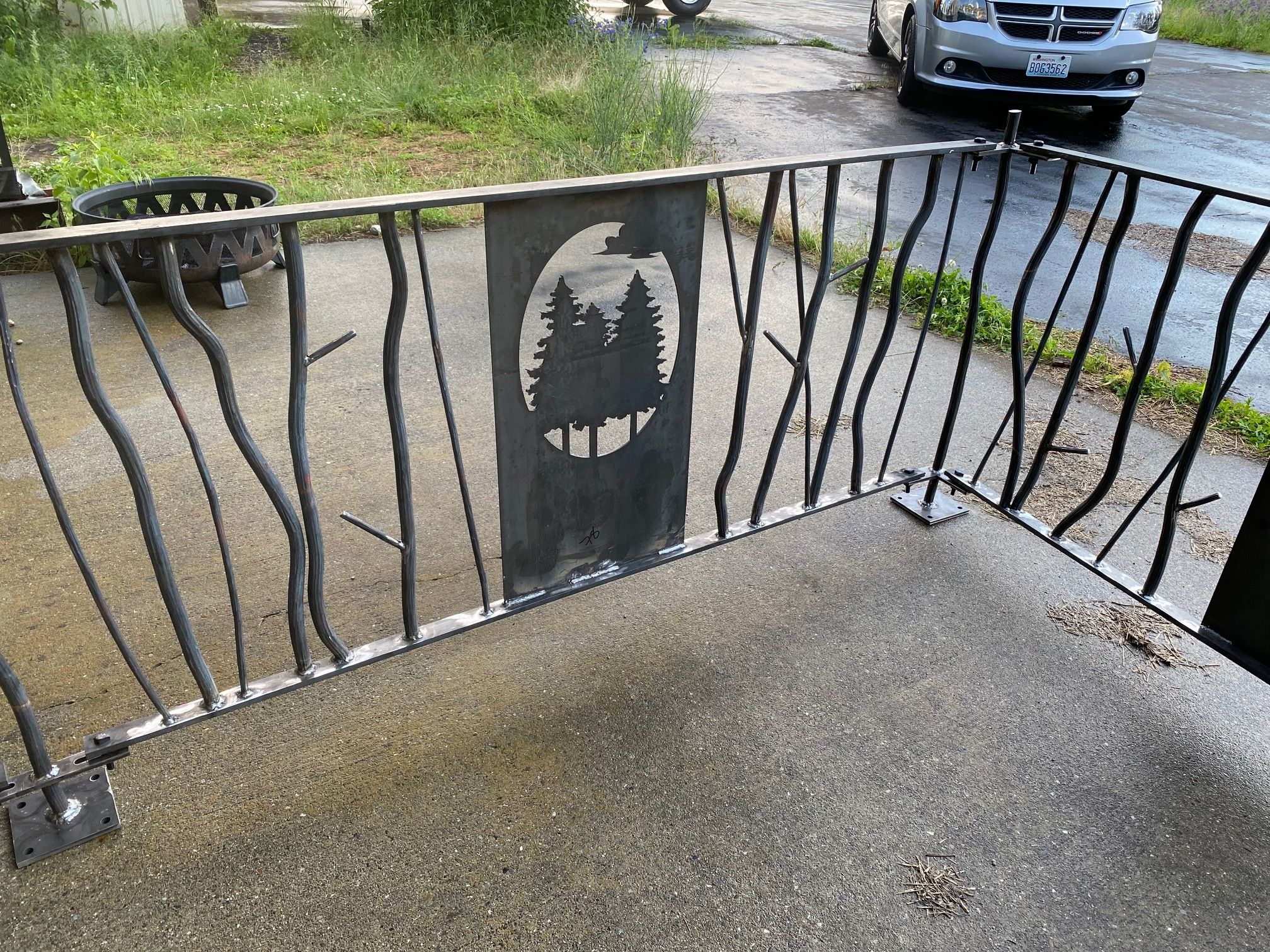 Rustic Cabin Railing : 7 Steps - Instructables