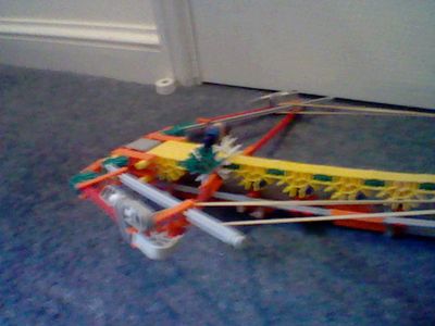 Ultra Cool Modded Knex 5 Elastic Band Crossbow.