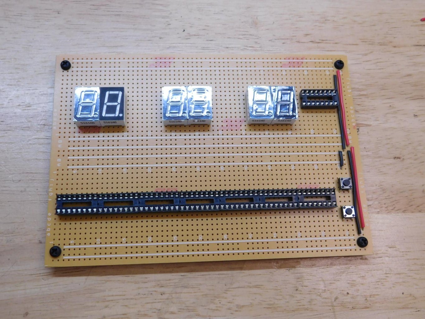 24 Hour Digital Clock (non Microcontroller) : 6 Steps (with Pictures ... Circuit Diagram