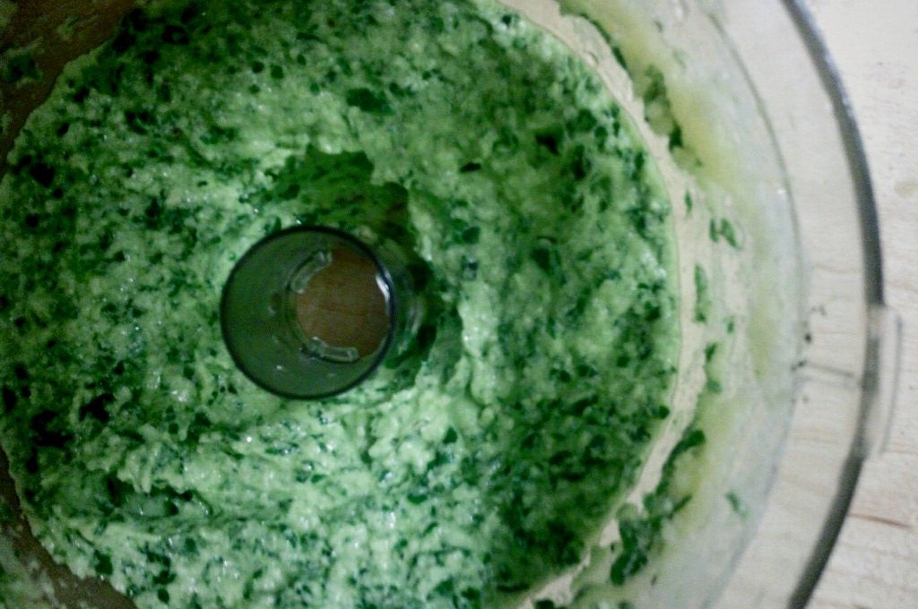 Creamy Basil and Chevre Pesto