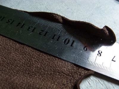Mark and Cut the Veneer and Leather