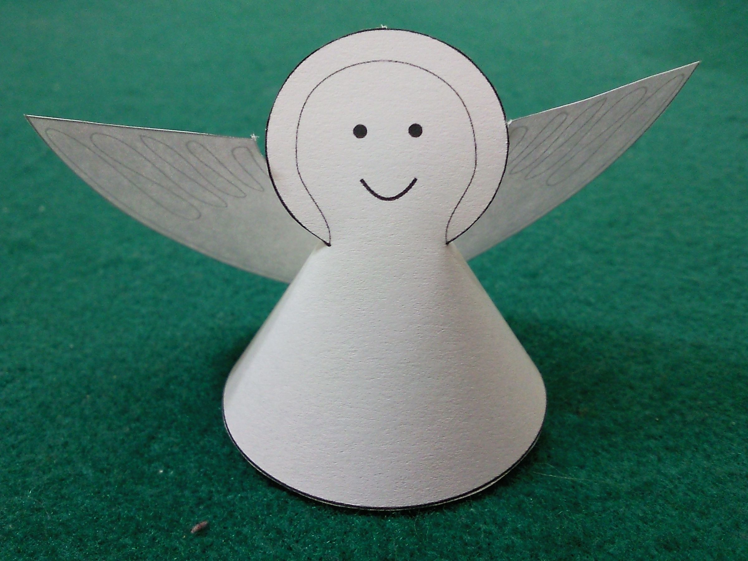 The Most Basic Paper Angel