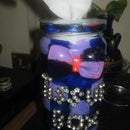 Mason jar tissue box