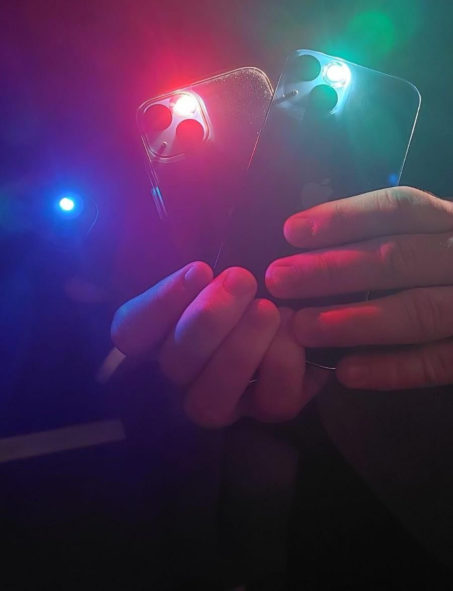 Cellphone Flashlight Colour Filter