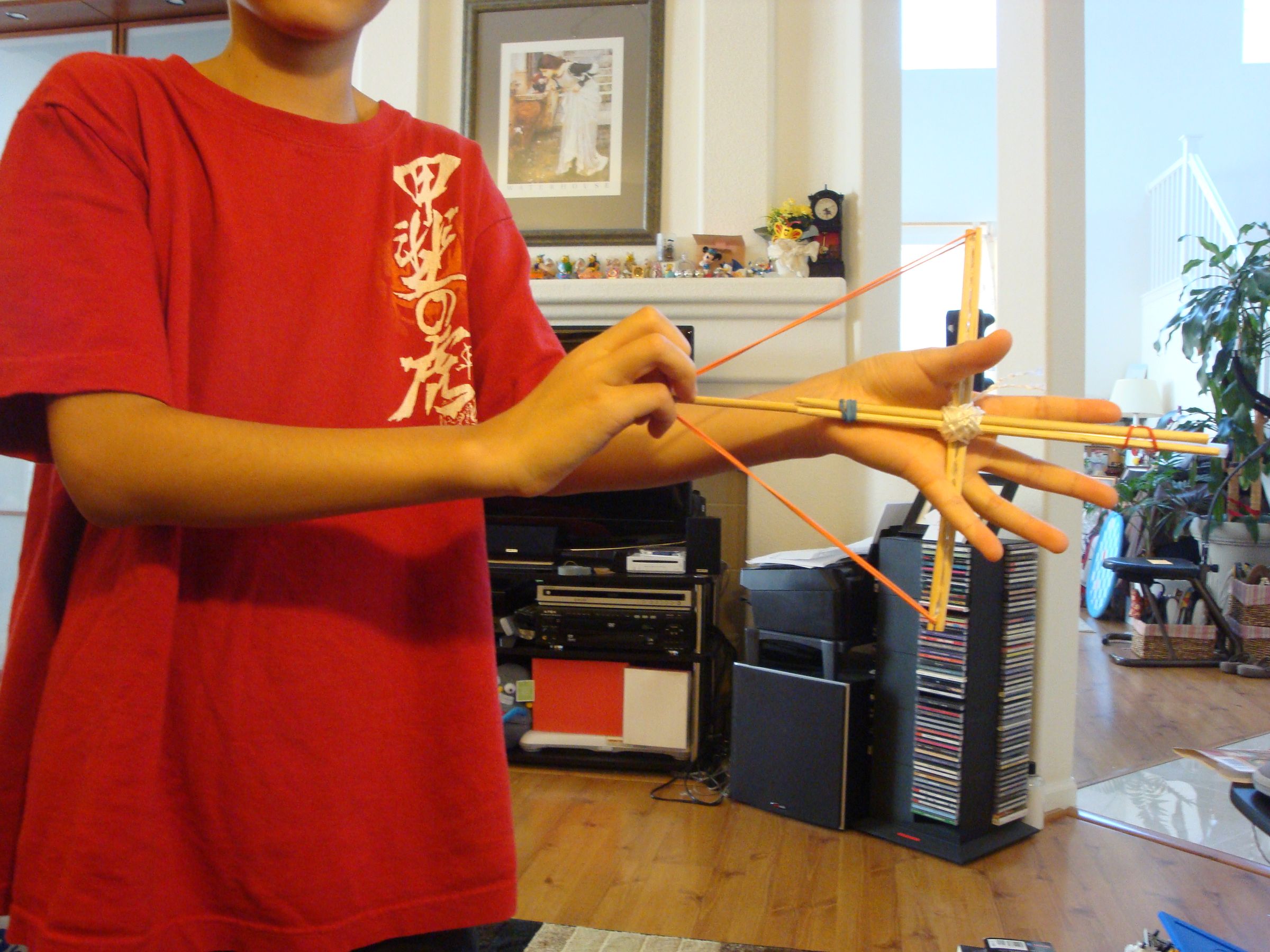 Chopstick Bow and Arrow Instructables