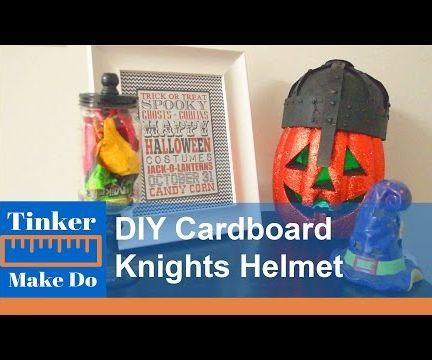 DIY Cardboard Knight's Helmet
