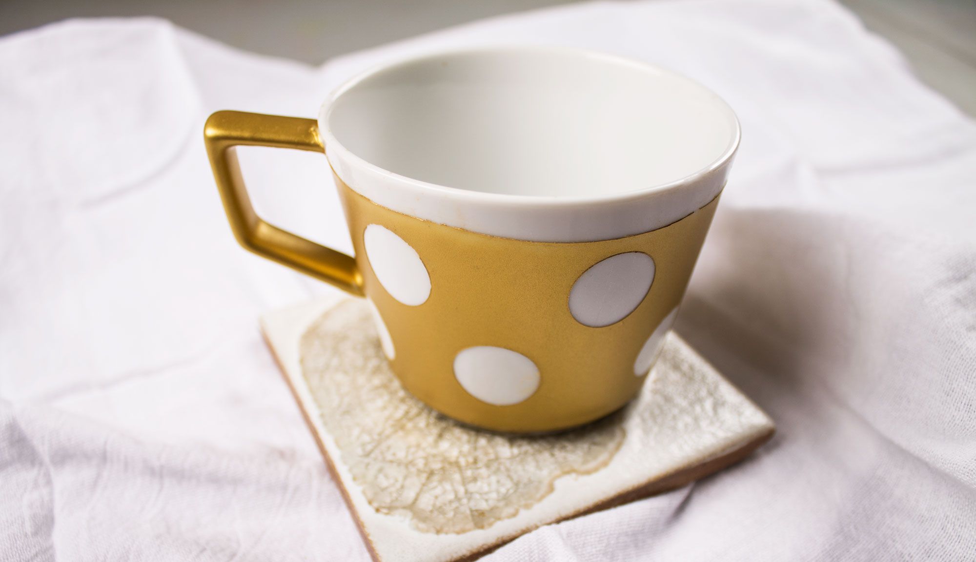 Spray Painted Coffee Mug