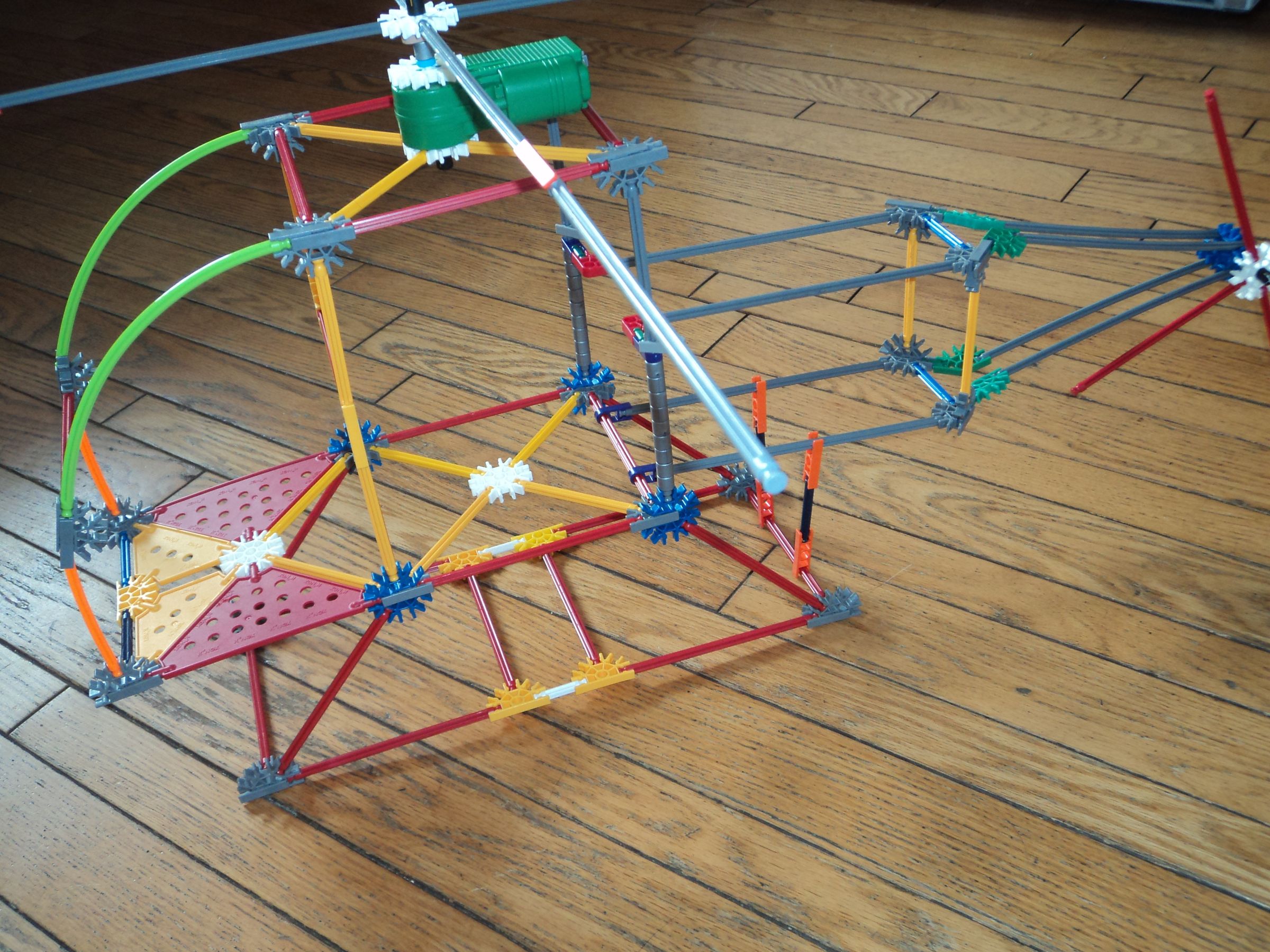 K'nex Helicopter 15 Steps Instructables