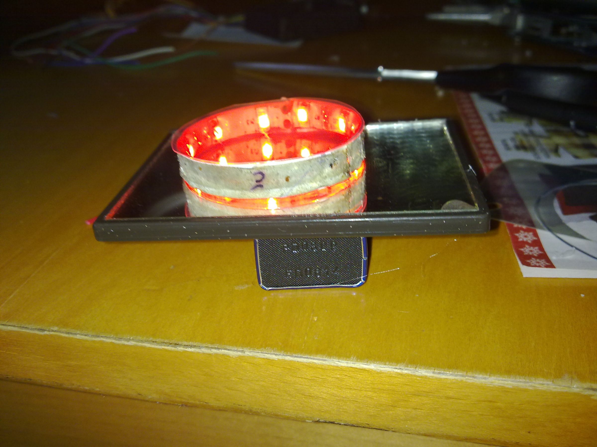 Portable Infinite Mirror 3 Steps Instructables
