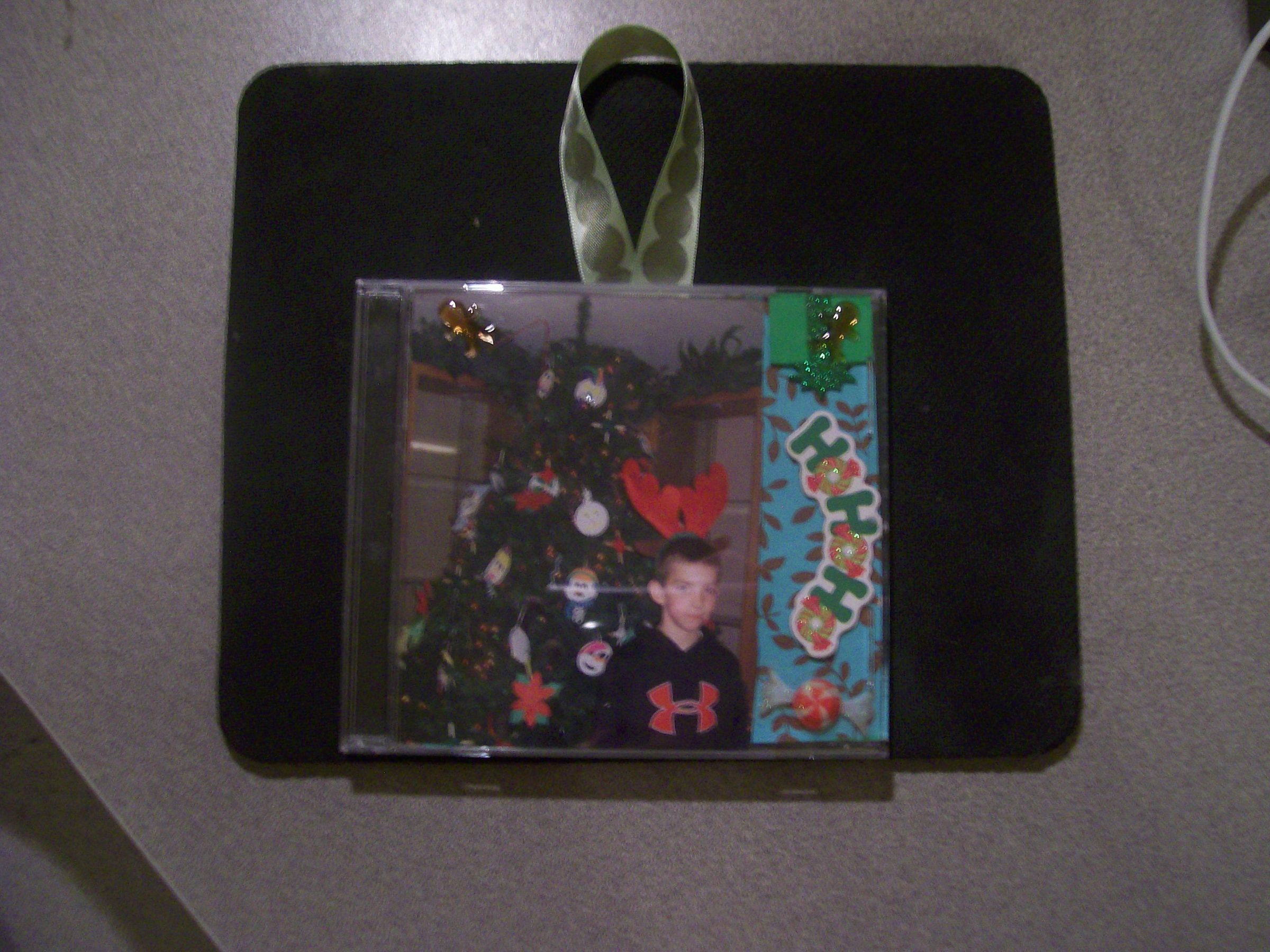 5 Minute Picture Frame Ornament